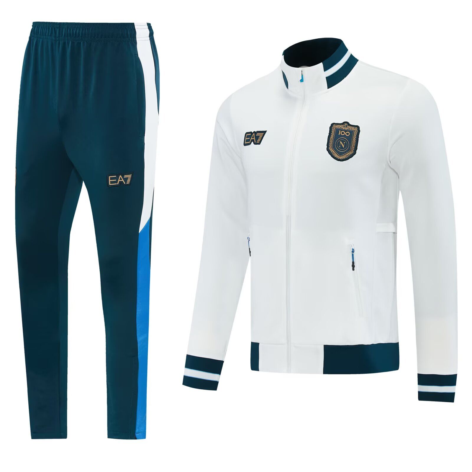 AAA Quality Napoli 26/27 Tracksuit - White